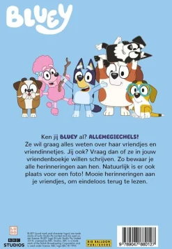 Vriendenboek - bluey - creatief vriendenboek voor kinderen|ohgreen New