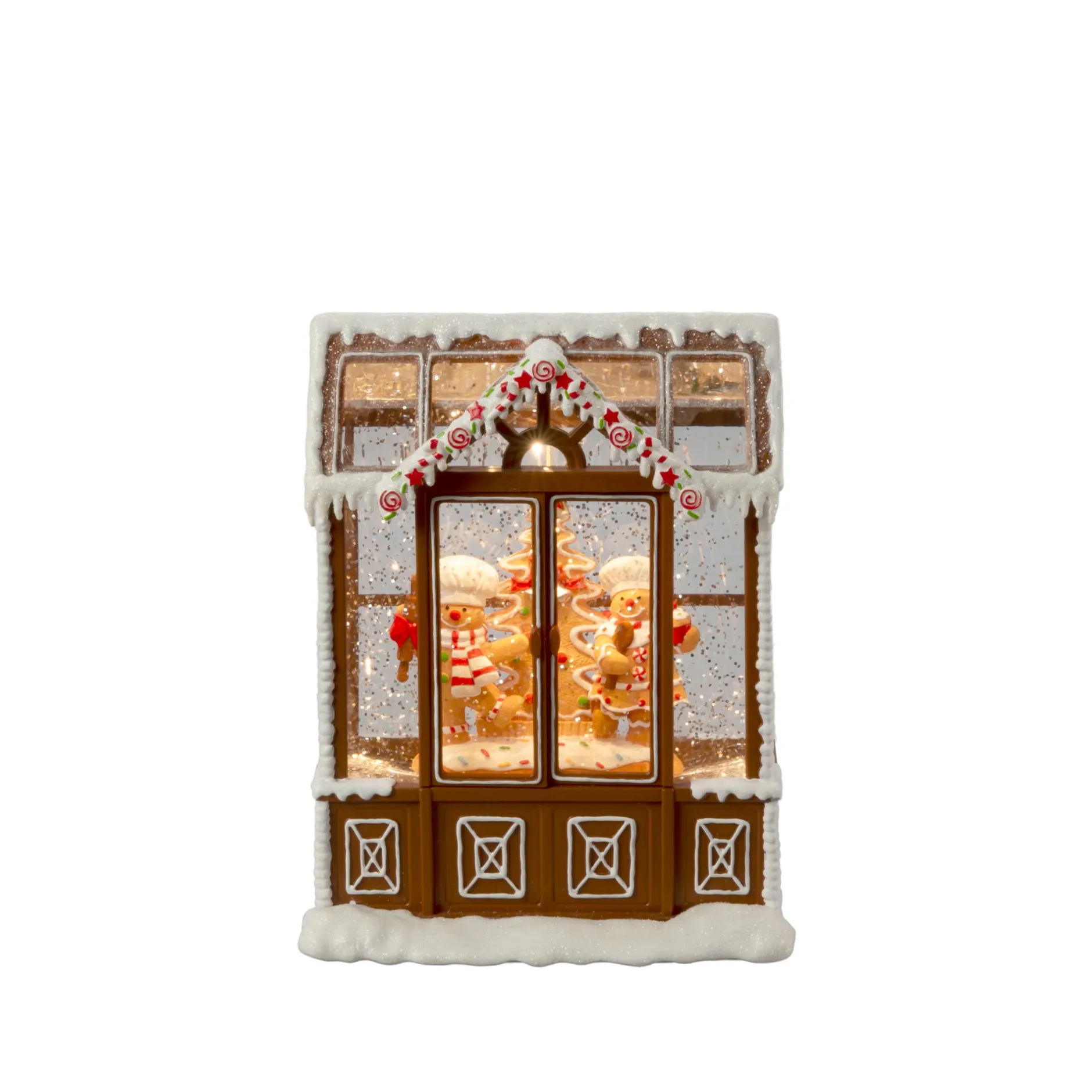 Waterspinner peperkoekhuisje led warmwit voor binnen|ohgreen Discount