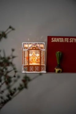 Waterspinner peperkoekhuisje led warmwit voor binnen|ohgreen Discount