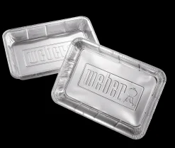 WEBER ALUMINIUM LEKBAKJES GROOT, SET VAN 10 STUKS|ohgreen New