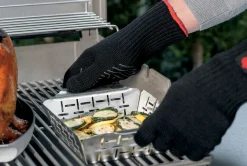 WEBER DELUXE GRILLKORF KLEIN RVS|ohgreen Clearance