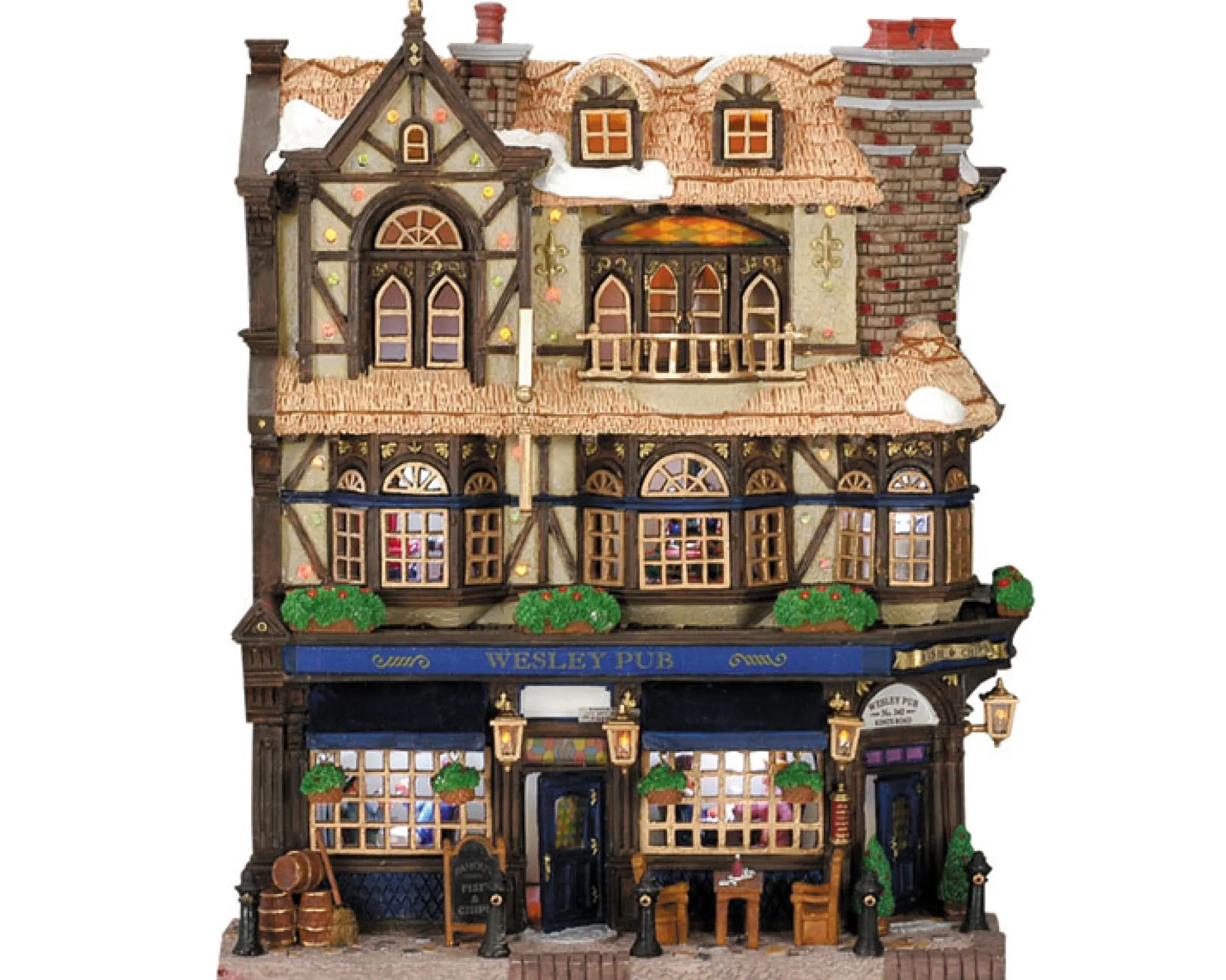 Wesley pub, op batterijen (4,5v)|ohgreen Outlet