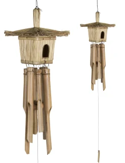 Windchime birdhouse d15h45|ohgreen Online