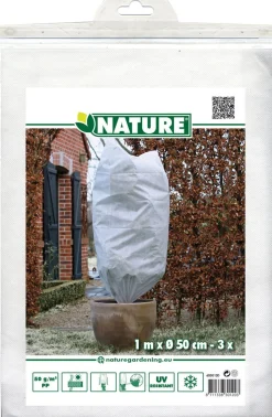 Winterafdekhoes 50cmx1m wit 3 stuks|ohgreen Clearance