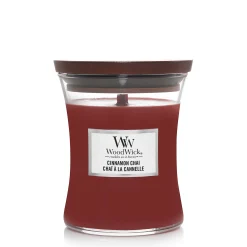 Woodwick Geurkaars cinnamon chai medium|ohgreen Sale