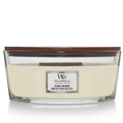 Woodwick Geurkaars island coconut ellipse|ohgreen