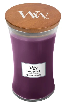Woodwick Geurkaars Large spiced blackberry|ohgreen Clearance