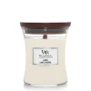 Woodwick Geurkaars linen medium|ohgreen