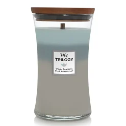 Woodwick Geurkaars Trilogy woven comforts Large|ohgreen Hot