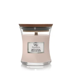 Woodwick Geurkaars vanilla & sea salt mini|ohgreen Clearance