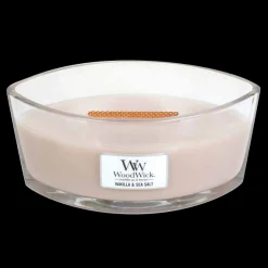 Woodwick Geurkaars vanilla & sea salt ellipse|ohgreen Hot