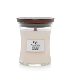 Woodwick Geurkaars white honey medium|ohgreen Discount
