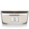 Woodwick Geurkaars white teak ellipse|ohgreen Sale