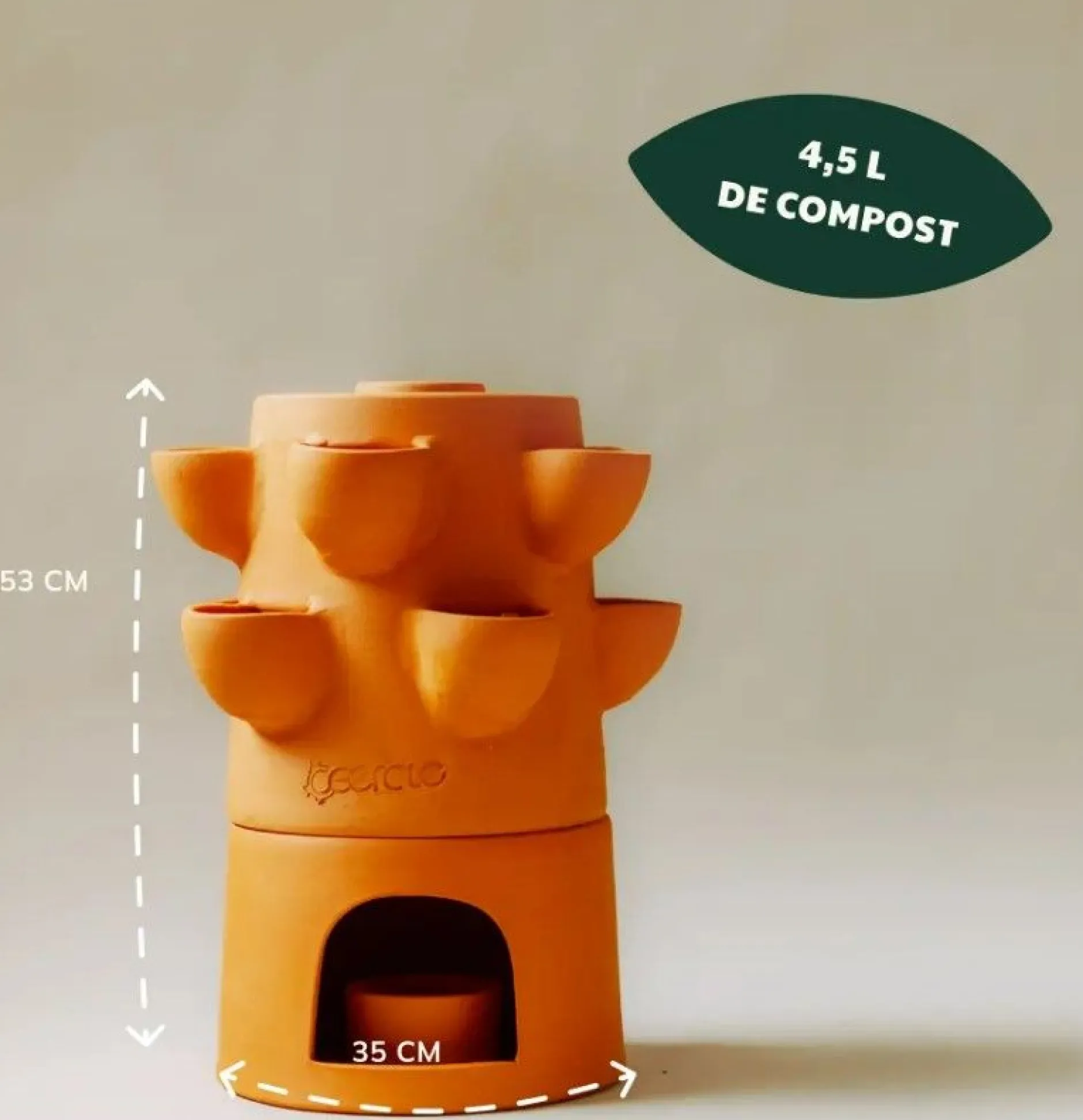 Zelfbemestende composter balkon|ohgreen