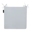 Zitkussen universal 40x40cm panama light grey, met rits|ohgreen