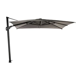 Zweefparasol Deluxe antraciet met LED|ohgreen Online