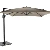 Zweefparasol Malaga antraciet-taupe|ohgreen Clearance
