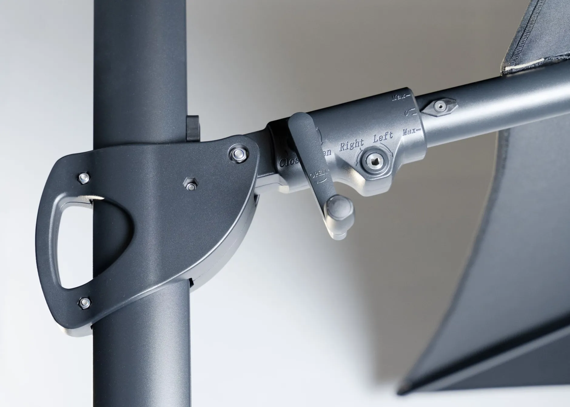 Zweefparasol Monterey antraciet-taupe|ohgreen Discount