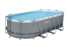 Zwembad Power Steel oval pool set|ohgreen Clearance